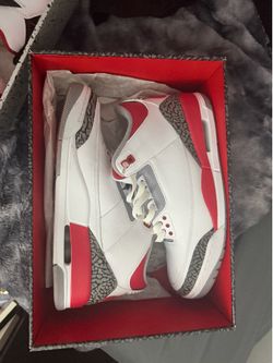 Fire red retro 3 size 9.5