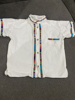 Boys Mexican Guayabera Shirt