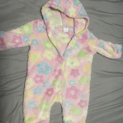 Floral Onesie, Super Soft