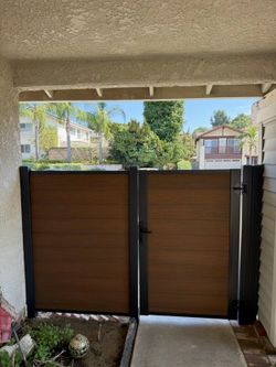 WPC Fence & Matching Gate Materials