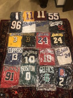 Sports Stitched Jersey’s