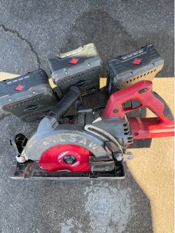 Skilsaw worm drive 7 1/4”