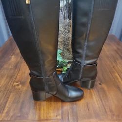 Michael Kors Carmen Faux Riding Boots 