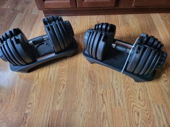 AJUSTABLE DUMBBELLS SET OF 2