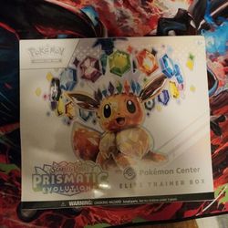 Pokemon- Prismatic Evolutions- PC ETB