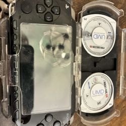 PSP - PlayStation Portable  And 2  Games 