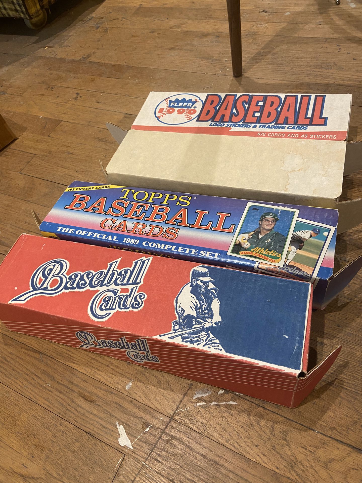 Baseball Cards (4 boxes)