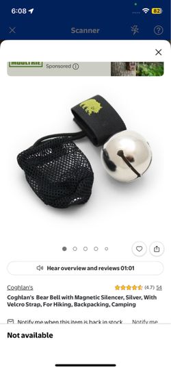 Bear ball: camping/hiking