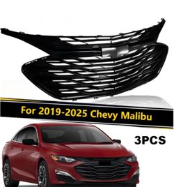 2019 - 2025 Chevrolet Malibu glossy black grille