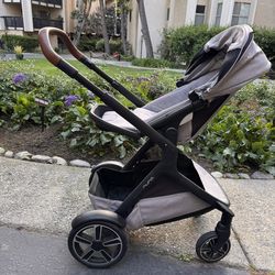 Nuna Stroller And Infant Car Seat, Adaptor, and Base