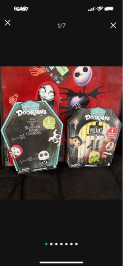 Disney VILLIANS & NIGHTMARE BEFORE CHRISTMAS DOORABLES 😍$25 EACH Firm!