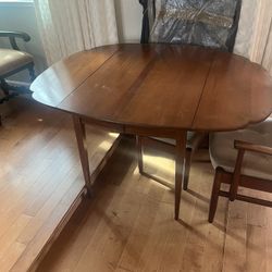 Vintage Hitchcock Maple Drop-Leaf Table