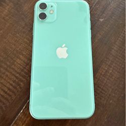 Unlocked iPhone 11 128gb Mint Color 
