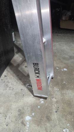 Black Widow Ladder Section – Aluminum Extension Ladder Part (~78 in)