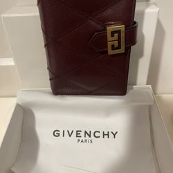 Givenchy GV3 Burgundy wallet