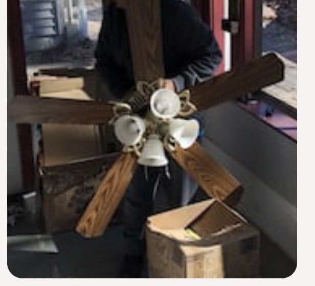 Fan with lamp