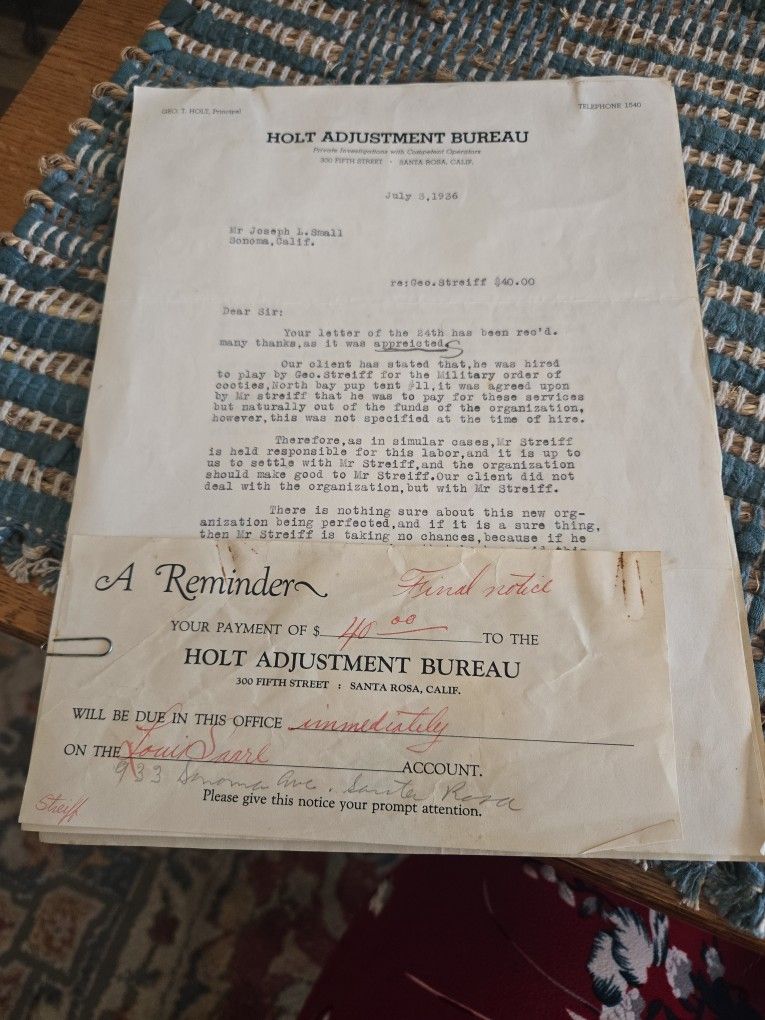 1936 Documents 