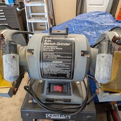 Craftsman 6 inch Bench Grinder 1/2 Inch Arbor 1/3 HP