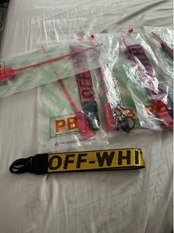 off white key chains