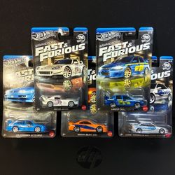 Hot Wheels Silver Series Graphic Remix 25 years of Fast & Furious 