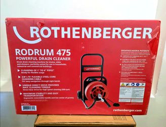 🔥Rothenberger Rodrum 475 Snake Drain Cleaner🔥New🔥$380