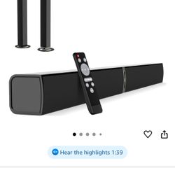 MZEIBO SOUND BAR FOR TV