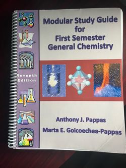 Modular Study Guide for First Semester General Chemistry - 7th Edition (Pappas)