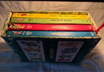 1965 Disney Book Set w/ Case