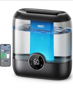 DREO 6L Smart Humidifiers for Bedroom, Large Room, 60H Runtime, Quiet 28dB
Top Fill Supersized Cool Mist Humidifier for Plants Indoor, Home, Night Lig
