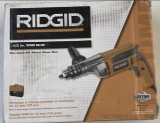 RIDGID R7111 8-Amp 1/2" 13mm Heavy Duty Variable Speed Reversible Drill s1