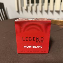 MONTBLANC LEGEND RED for MEN 1.0 oz / 30 ml Eau De Parfum Spray NEW SEALED