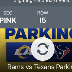 Rams Parking Pink Section