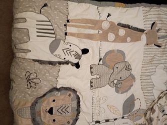 Crib blanket and sheet