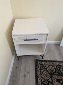 White Nightstand