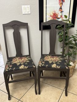 Antique T-back Chairs