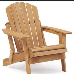 Oversized Foldable Adirondack Chair Wood