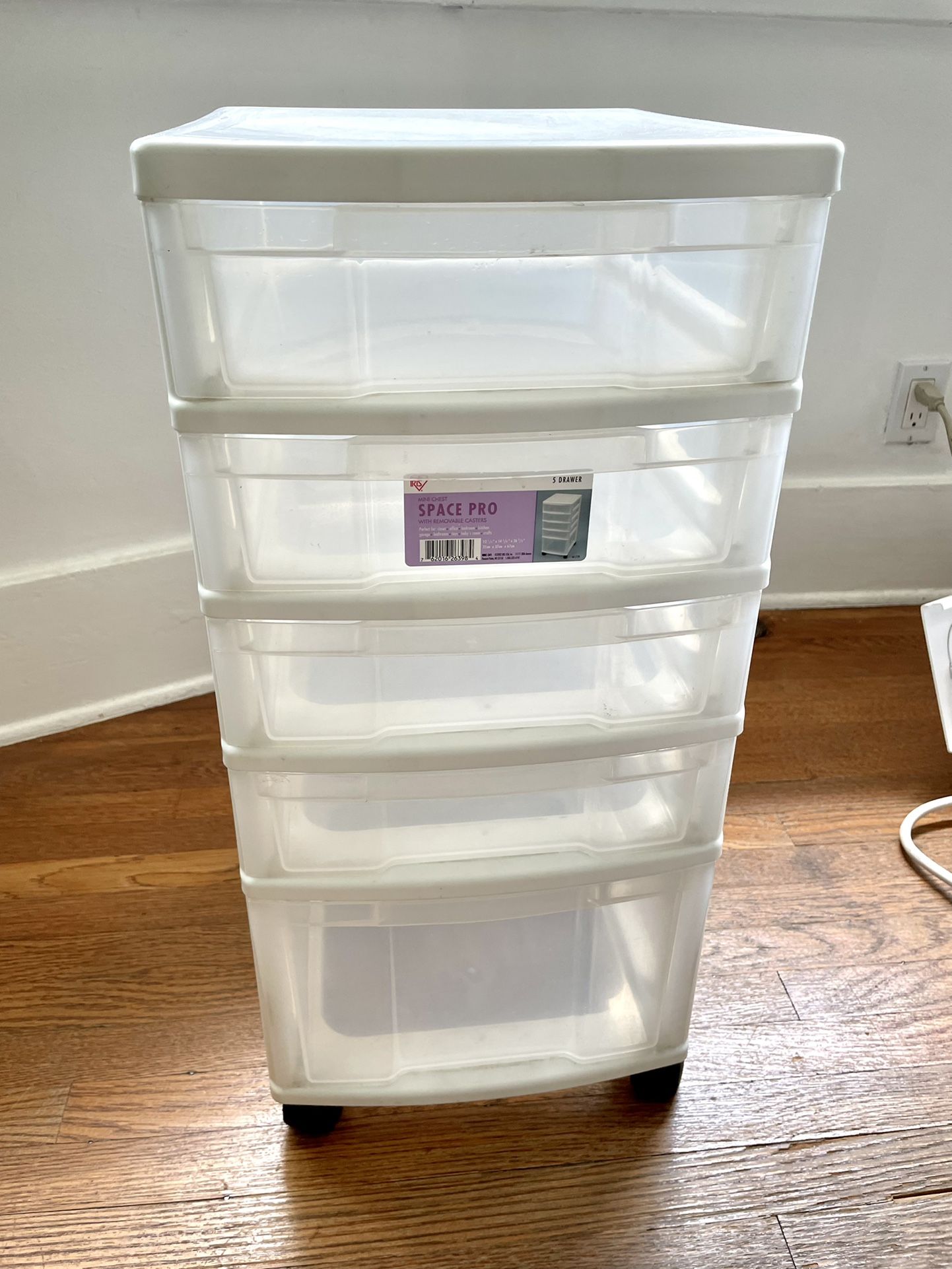 Organizer, Home Organizer, Five Drawer Storage And Home Organizer On Wheels