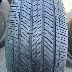 (1) 285/40R24 SINGLE USED TIRE BRIDGETONE 80% LIFE !