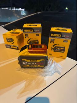 Dewalt 12 ah Flexvolt EACH