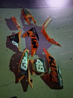 KTM Dirt Bike Plastic Body Kit