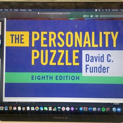 The Personality puzzle 8th Edition PDF book