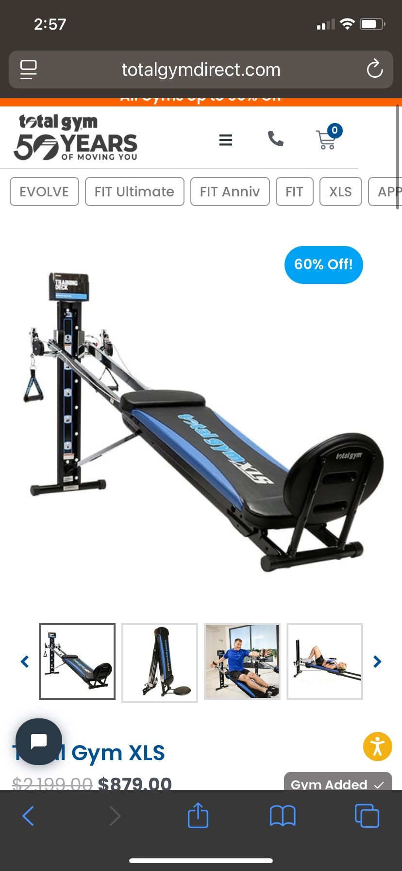 Total Gym Machine