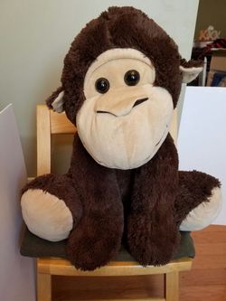 Kellytoy Jungle Friends Big huge stuffed plush monkey chimpanzee ape orangutan