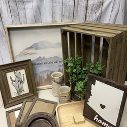 Cabin/mountain home decor collection