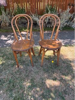 Antique Bistro Chairs