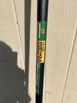 Greenwood 17 LbPOSTHOLE Digging Bar
