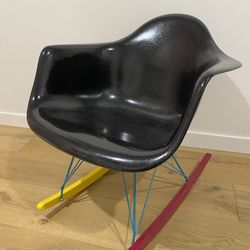 The Hundreds X Modernica “CMYK” Fiberglass Arm Shell Rocker