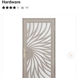 Beautiful Solistice Style Security Door Sale $450