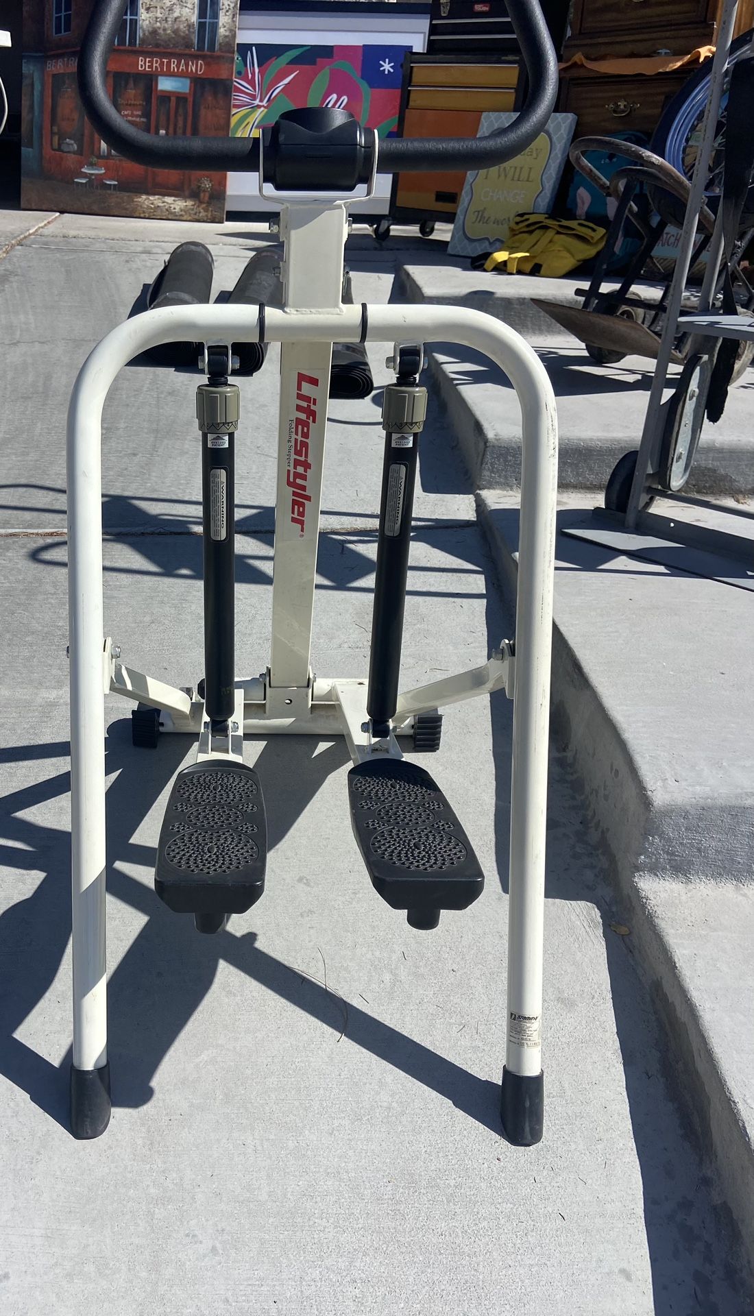Lifestyler folding stepper sale