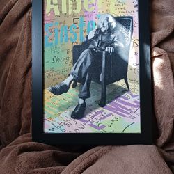 Albert Einstein Framed Picture